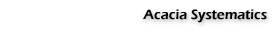 Acacia Systematics
