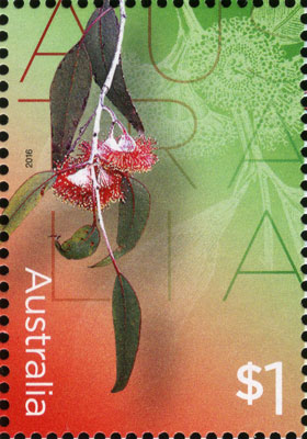 stamp: Eucalypt celebrate 2016